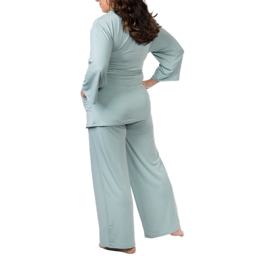 Fold Down Waist Pants