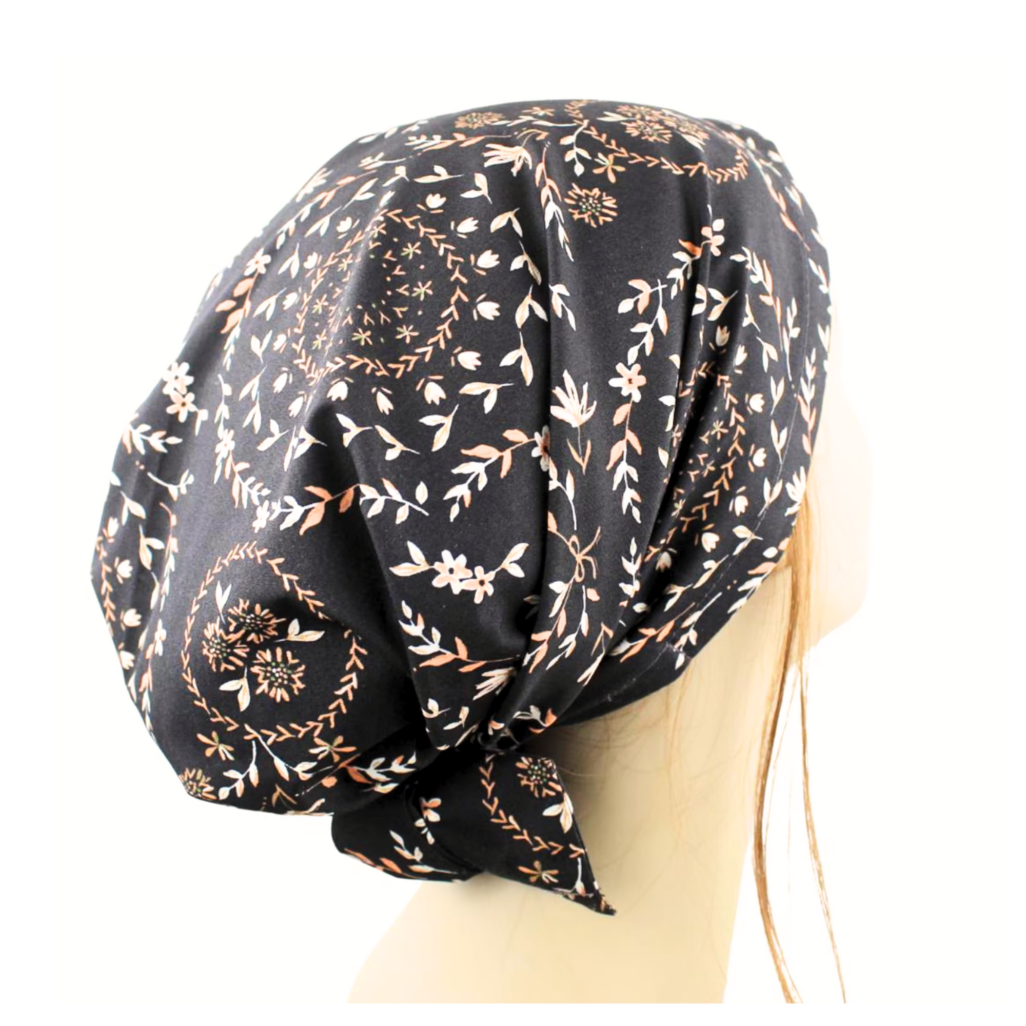 Folkish Floral Hair Wrap