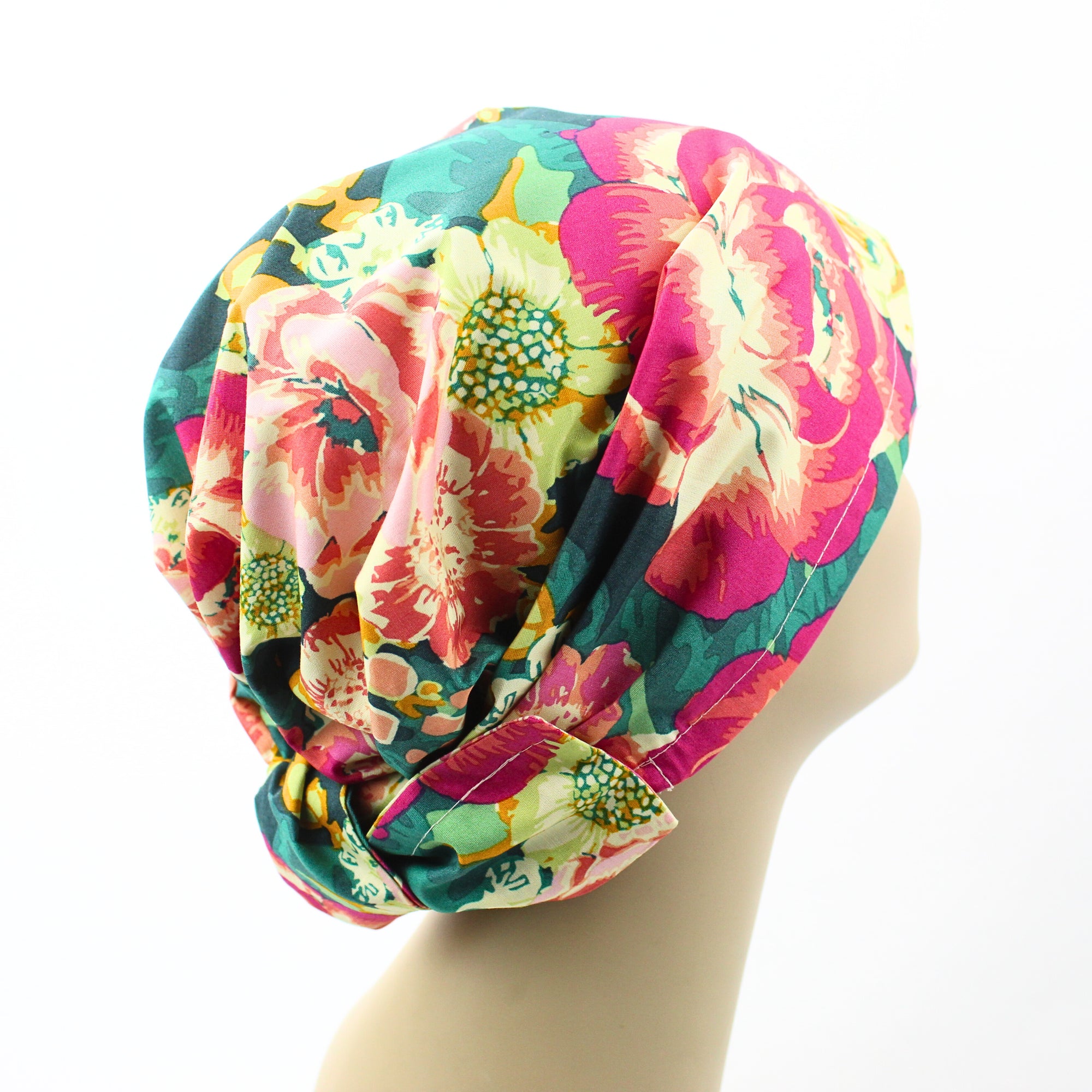 Emerald Floral Hair Wrap