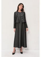 Noir Chic Two-Piece Set