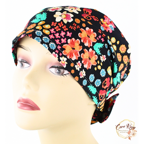 Autumn Floral Hair Wrap