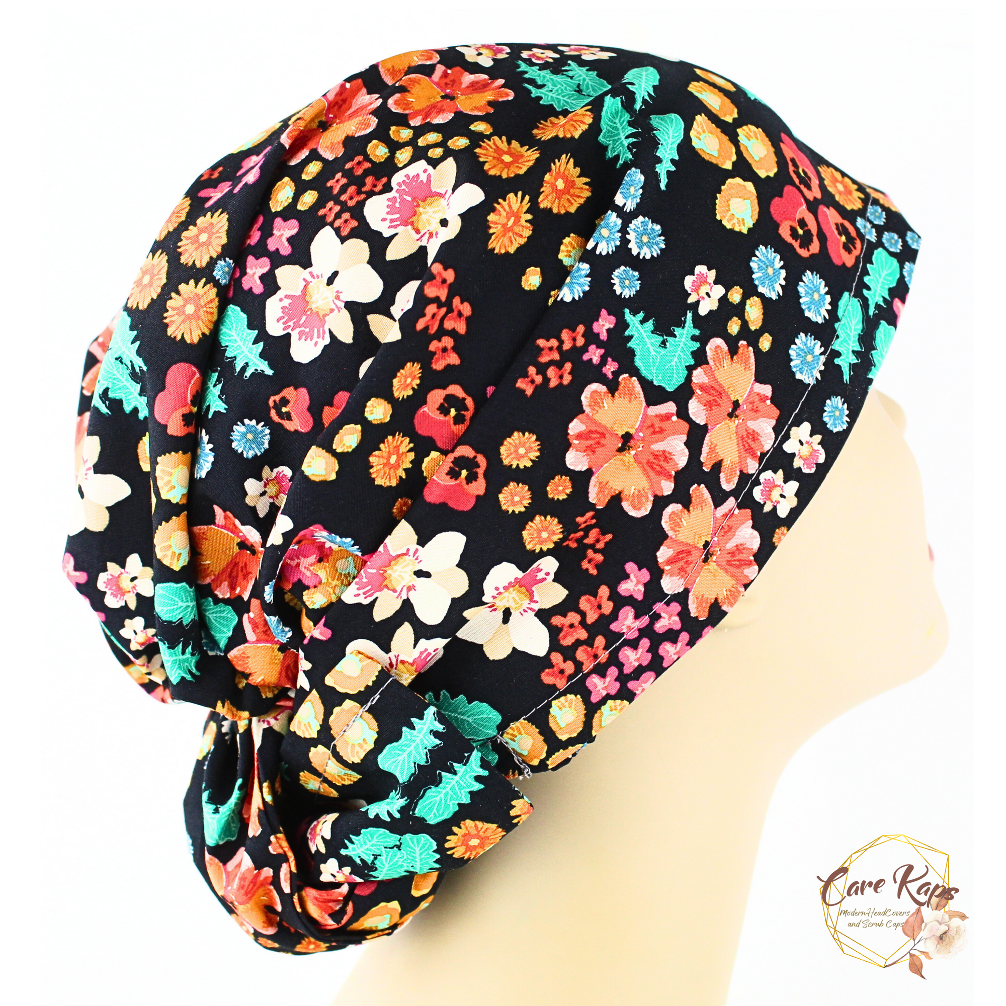 Tropical Floral Hair Wrap