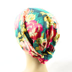 Emerald Floral Hair Wrap