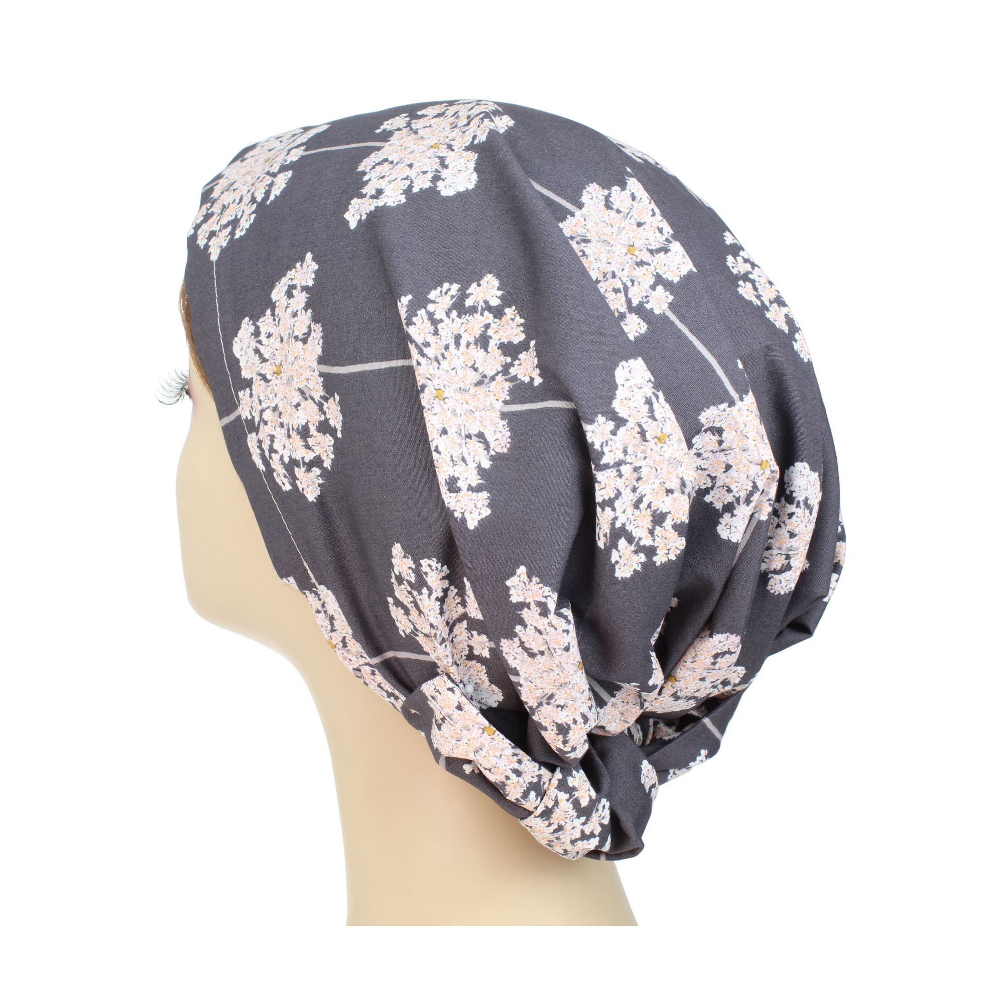 Queen Anns Lace Floral Headscarf