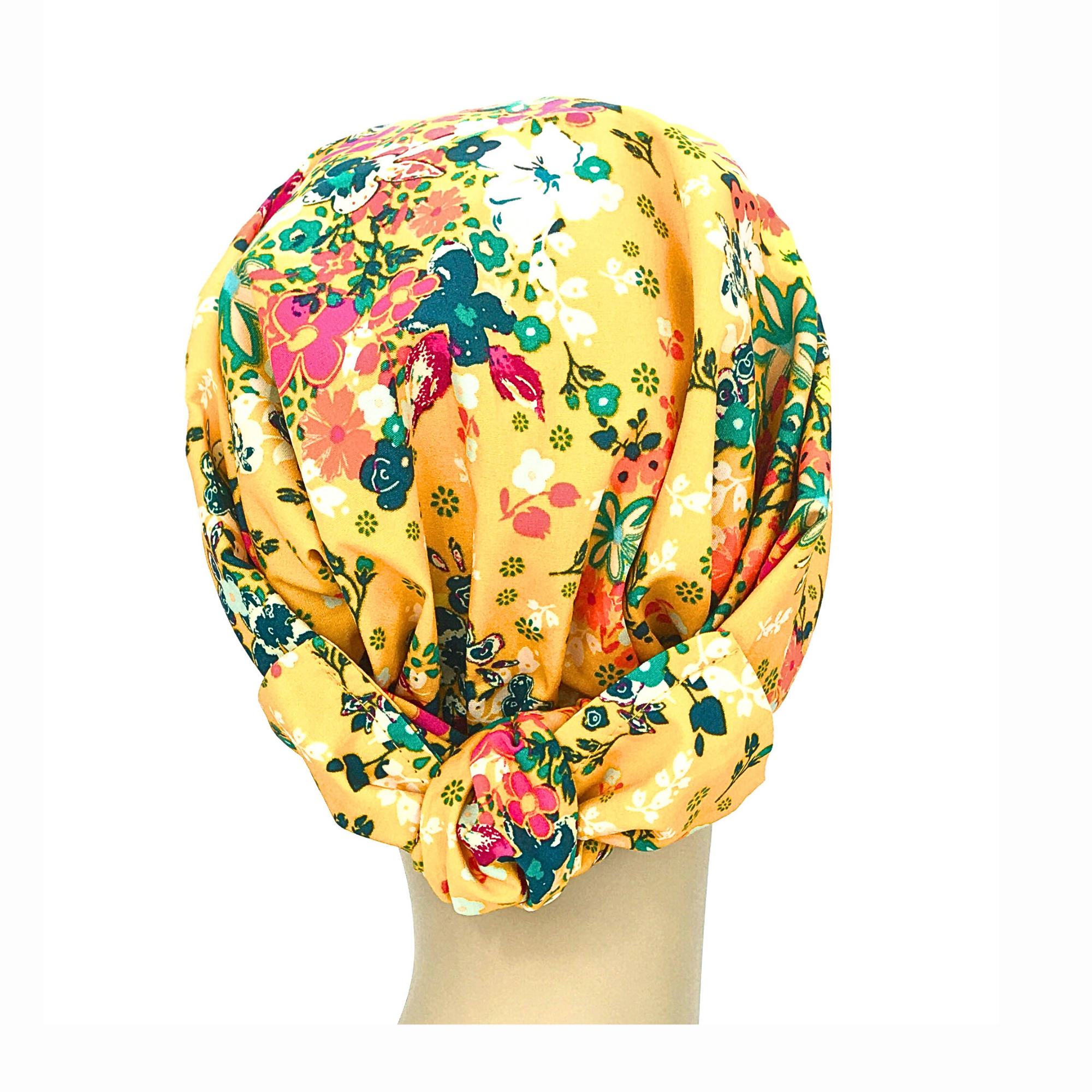 Sunny Floral Headscarf