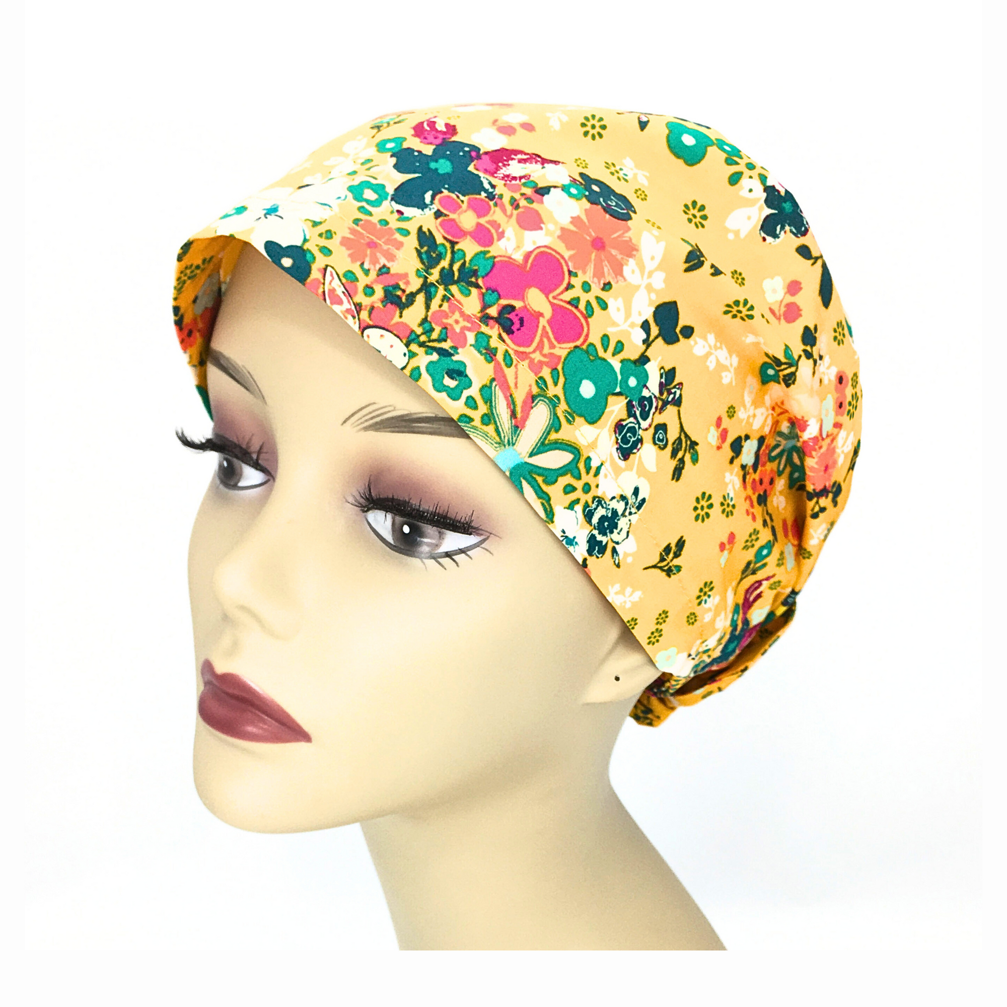 Sunny Floral Headscarf