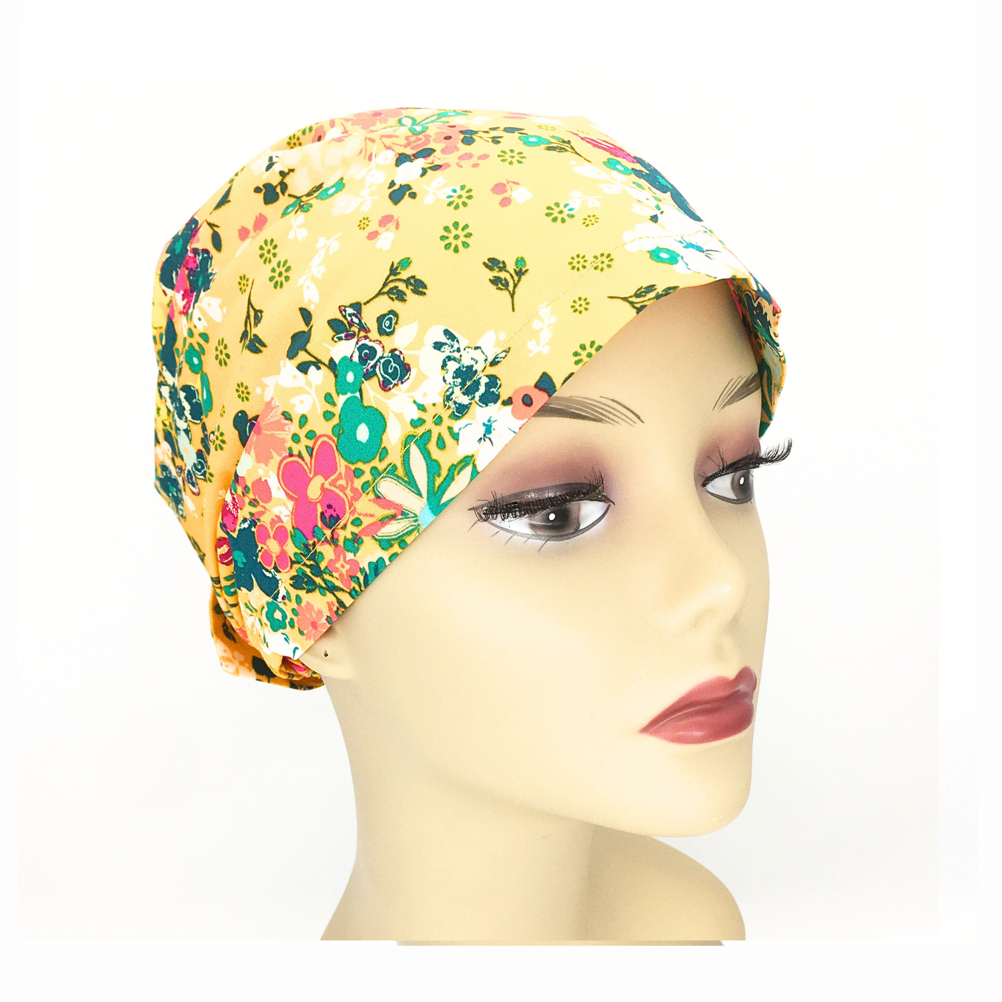 Sunny Floral Headscarf