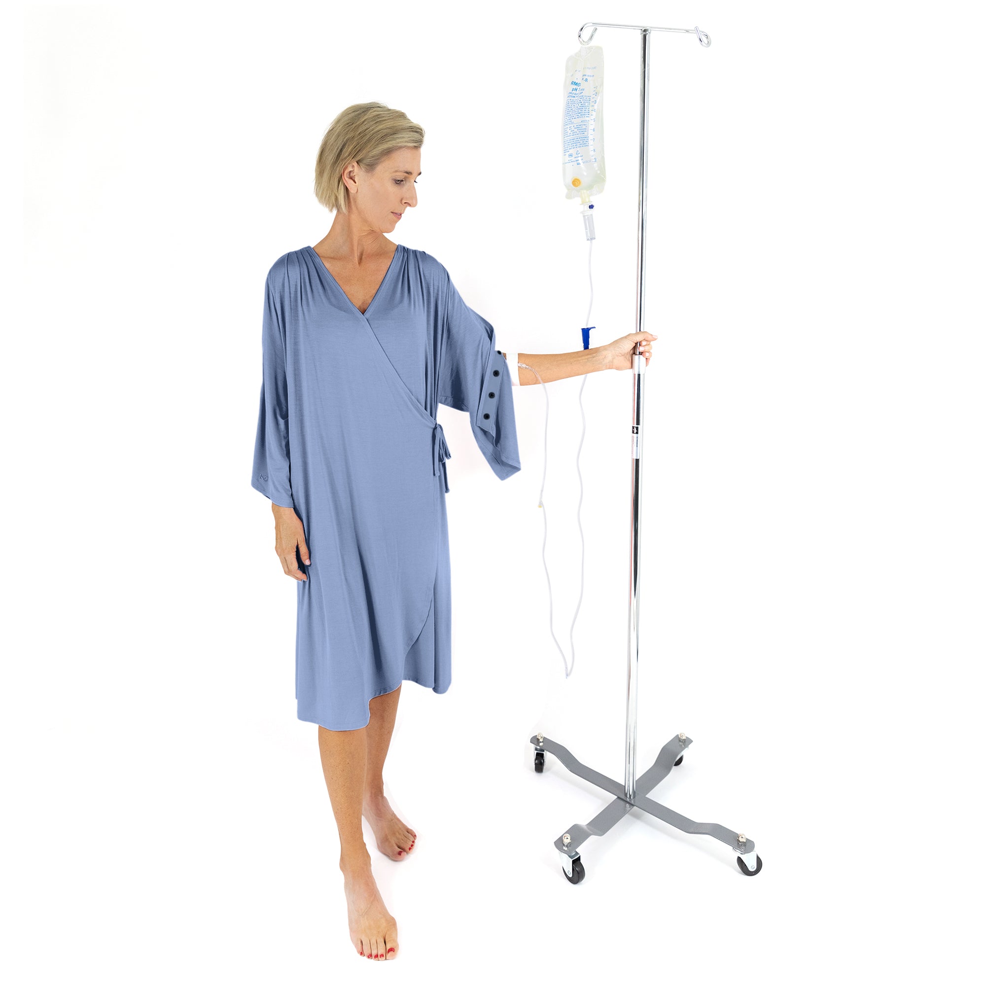 Hospital Gown with Snaps