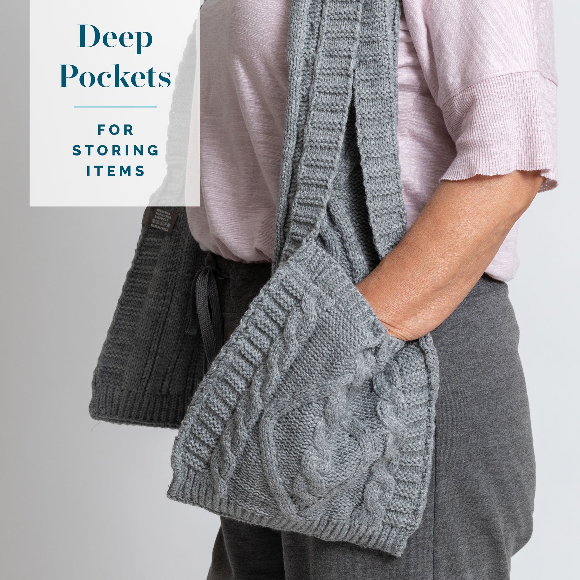 Scarf with Pockets