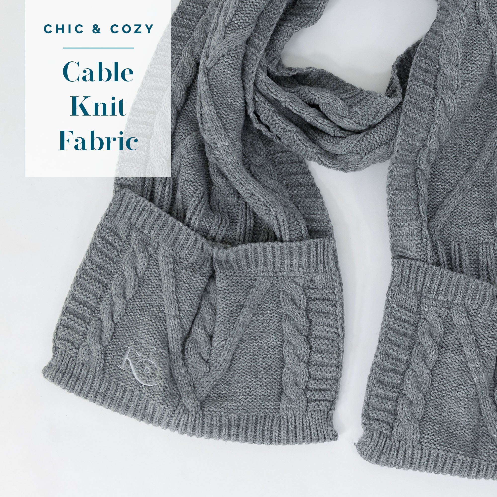 Scarf with Pockets