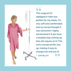 Hospital Gown with Snaps