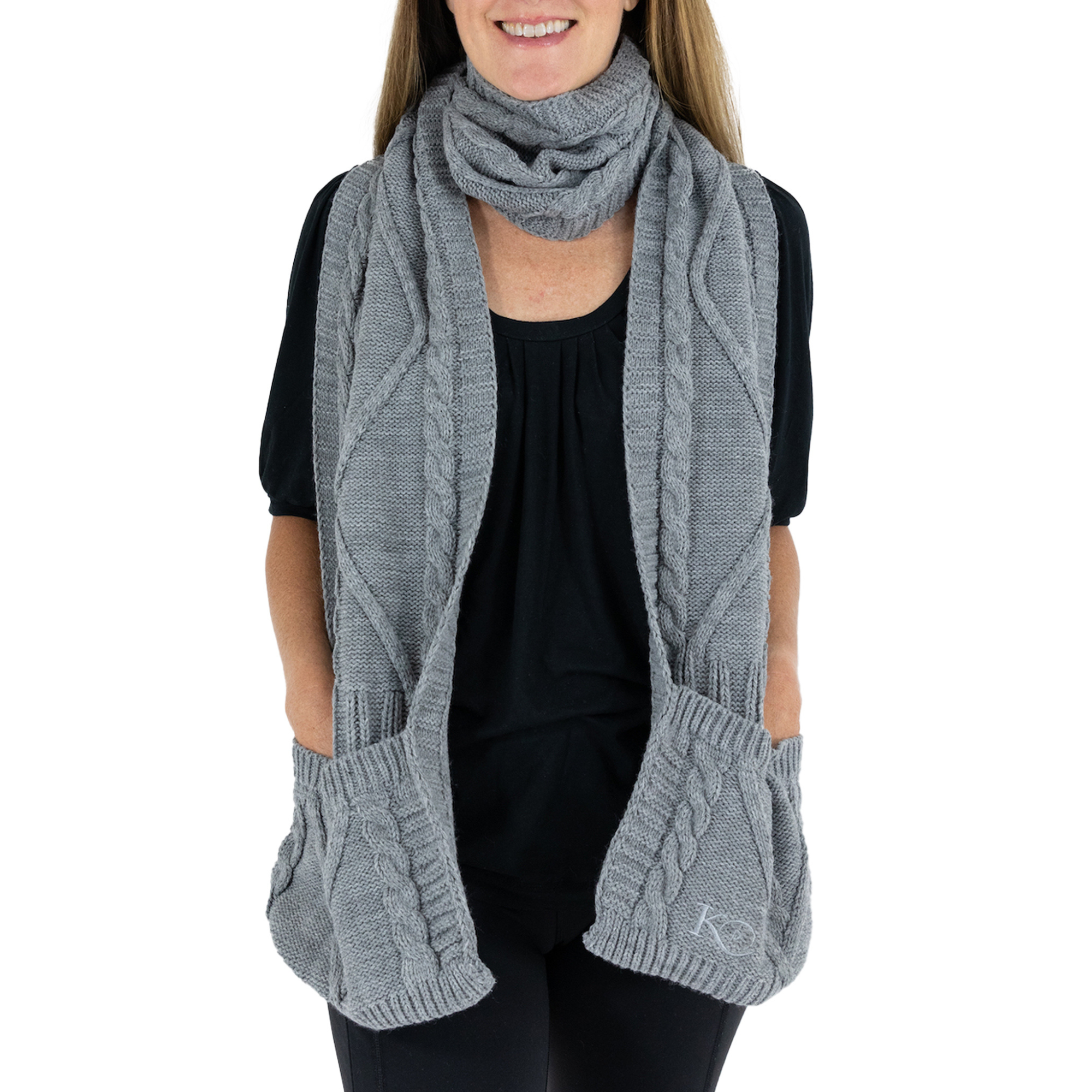 Scarf with Pockets