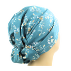 Subtle Floral Hair Wrap