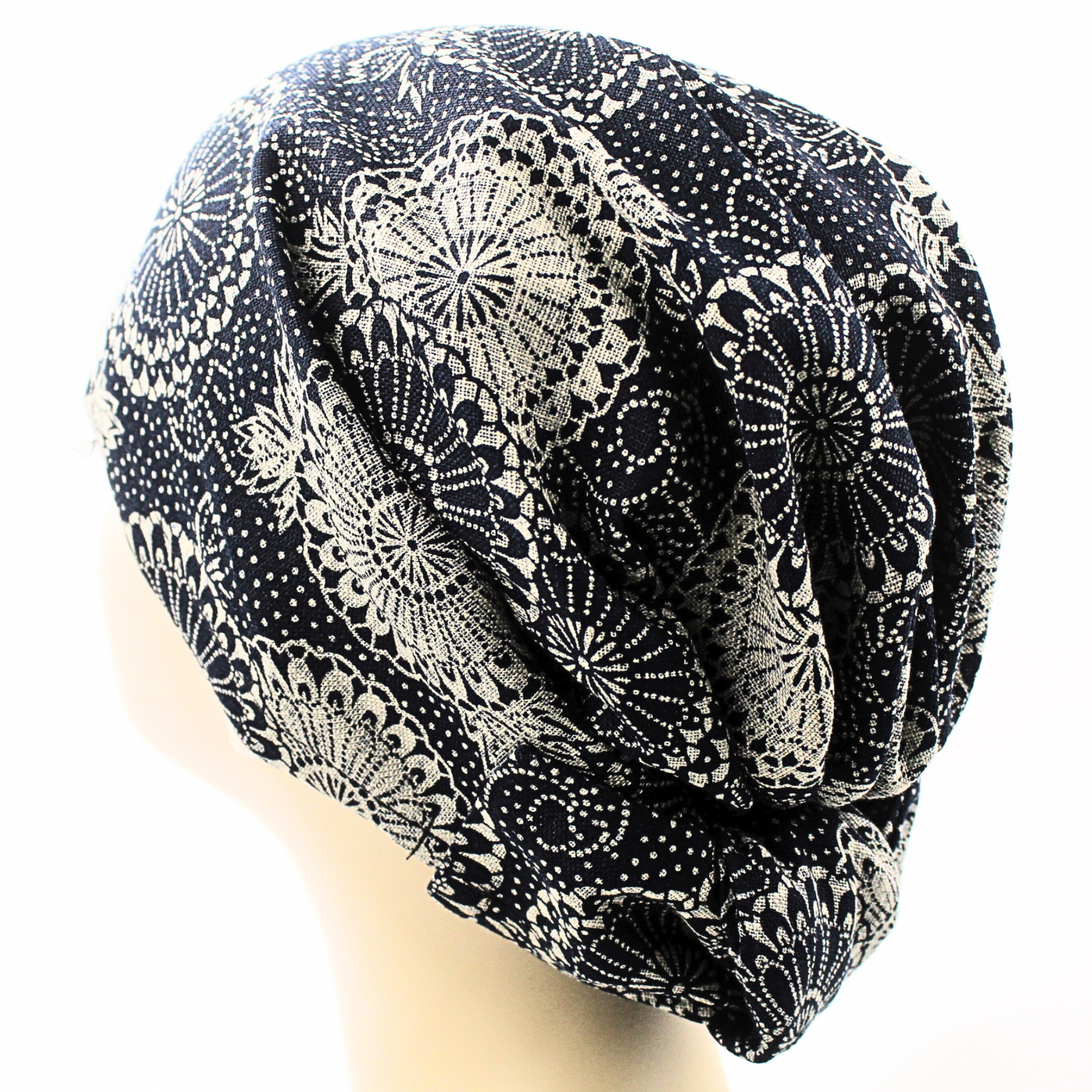 Kiku Chrysanthemum Floral Japanese Hair Wrap