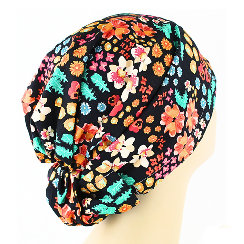 Autumn Floral Hair Wrap