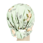 Mint Floral Hair Wrap