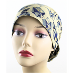 Origami Gold Accent Japanese Textile Hair Wrap