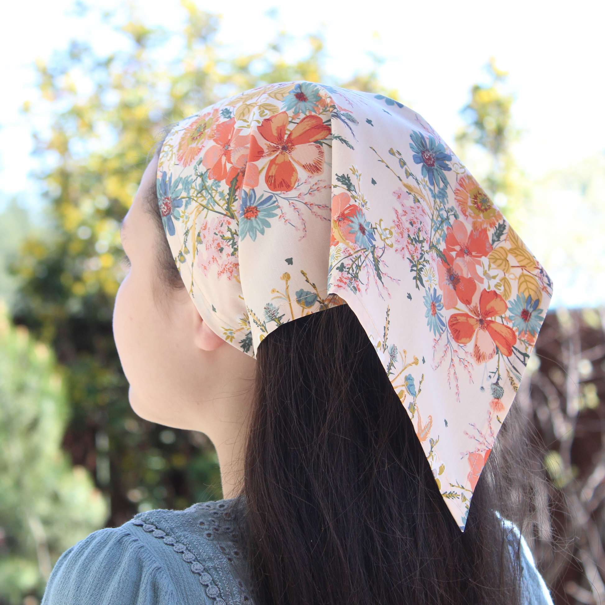 head bandana scarf