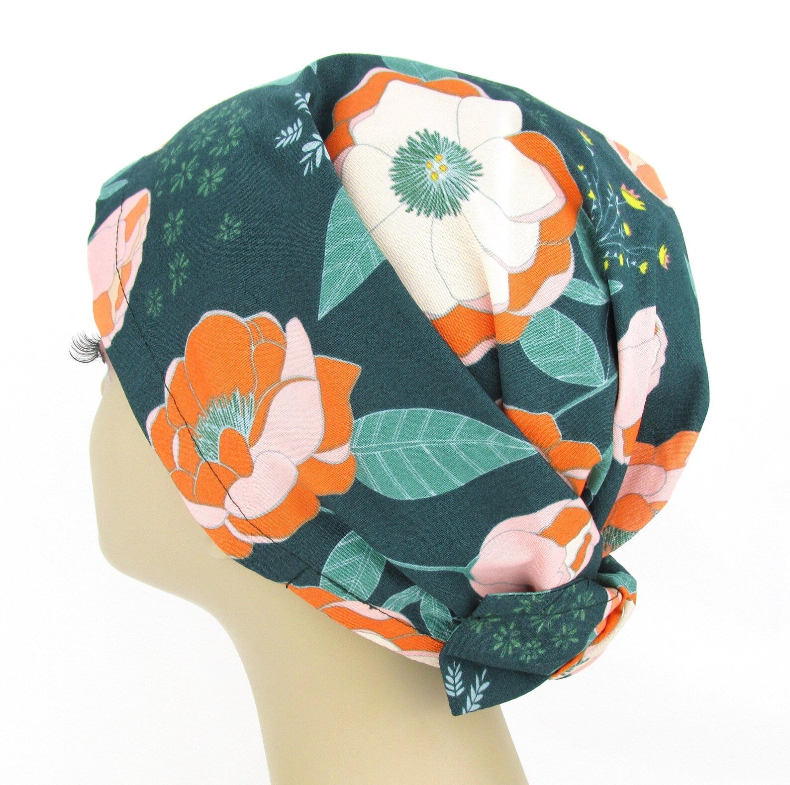 Jade Floral Hair Wrap